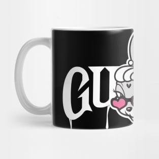 Gunny rabbit girl animal cartoon fun cool beauty black Mug